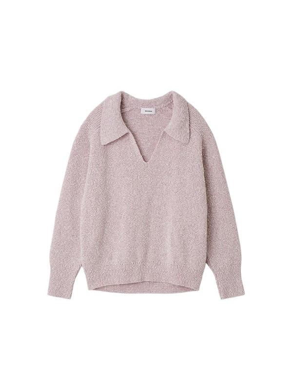 [ミースロエ] リボンモールスキッパーニットMWNT254100レディース