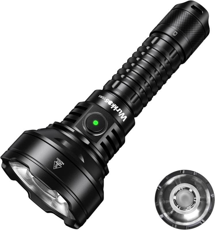 Wurkkos 懐中照明ランプ led 豪然たる Black-7-Black-6