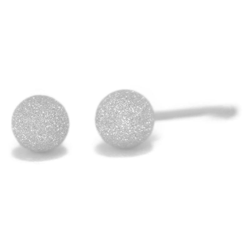 【プラチナピアス】 フラッシュボールピアス 4mm 日本製 シンプル 小ぶり 1ペア両耳販売 レディース スターダスト プレゼント ギフト yokomountain｜暮らし堂ショップ