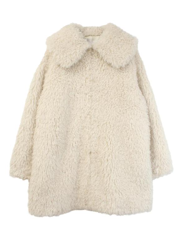 楽天市場】【COEL】 ヘリンボーンエコファーコート 182401004 コエル