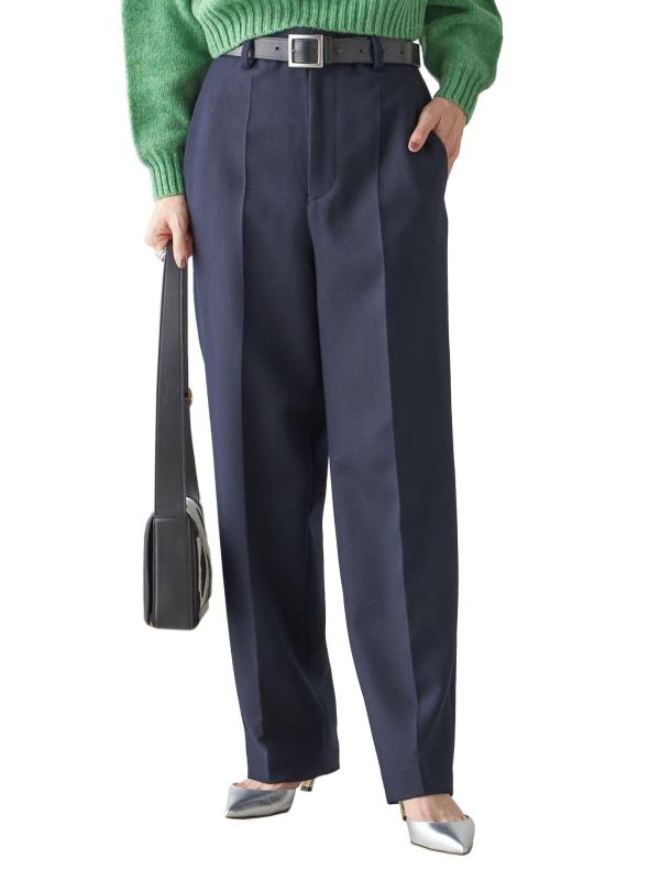 (シップス レディース) SHIPS for women W:ストレートセンタープレストラウザーズ 313150683|暮らし堂ショップ