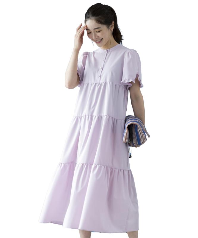 [SONO] ドレス 2WAYティアードドレス レディース S243DV054