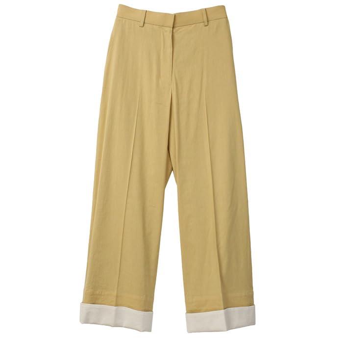 [コエル] パンツ コットンリネンロールアップパンツ レディース 185207021｜暮らし堂ショップ