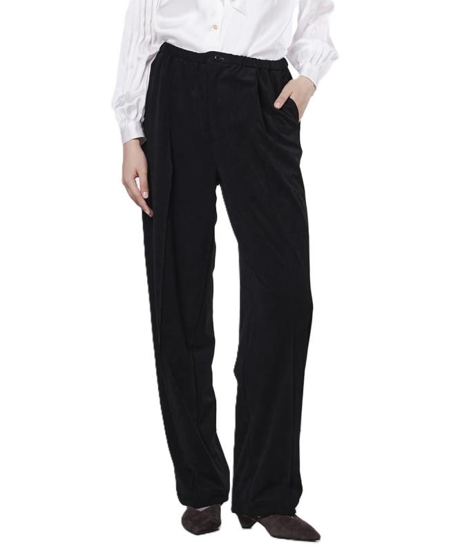 DOUBLE STANDARD CLOTHING(ダブルスタンダードクロージング) Sov.アルティメット スウェードワイドパンツ0306-060-261レディース