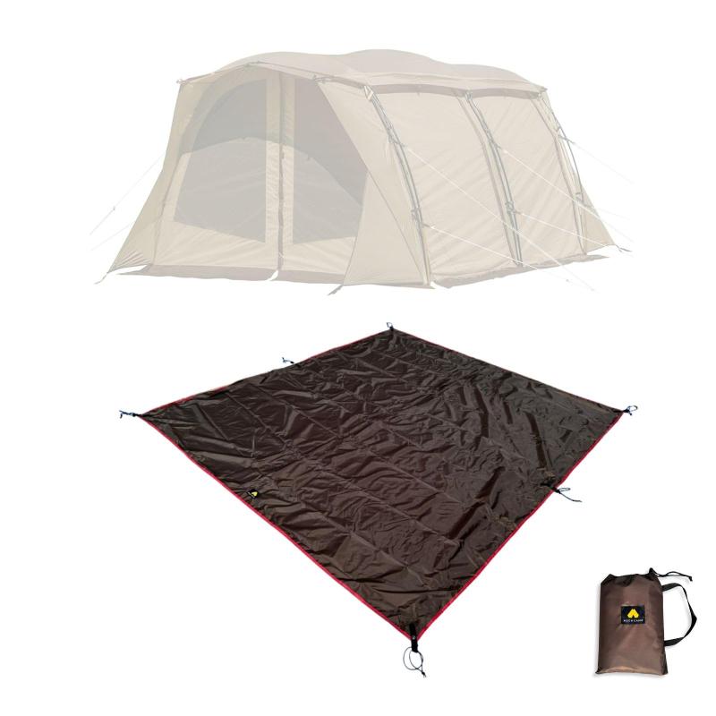 MECH CAMP 天幕腰かけ 運動場腰かけ 天幕添え物 天幕腰かけ 雨合羽腰かけ フットプリント ハトメつき 納める袋付き添い人 アウトドア 難民キャンプ 天幕本体は含まれません【ゼインアーツ/