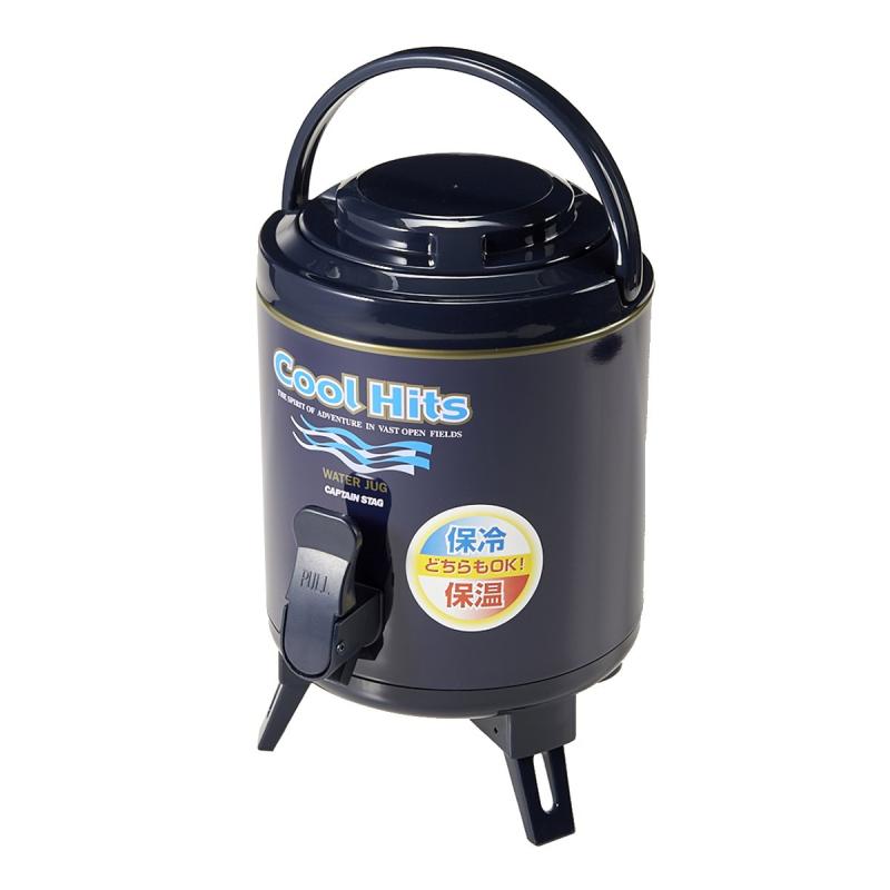 キャプテンスタッグ(CAPTAIN STAG) ジャグ ウォータージャグ タンク 【1栓/容量3L/6L/8L/10L】 保温・保冷タイプ クールヒッツ