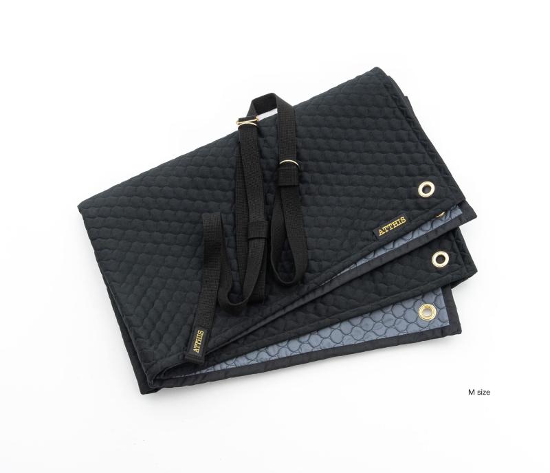 Picnic mat Black Quilt | ピクニックマット ブラックキルト