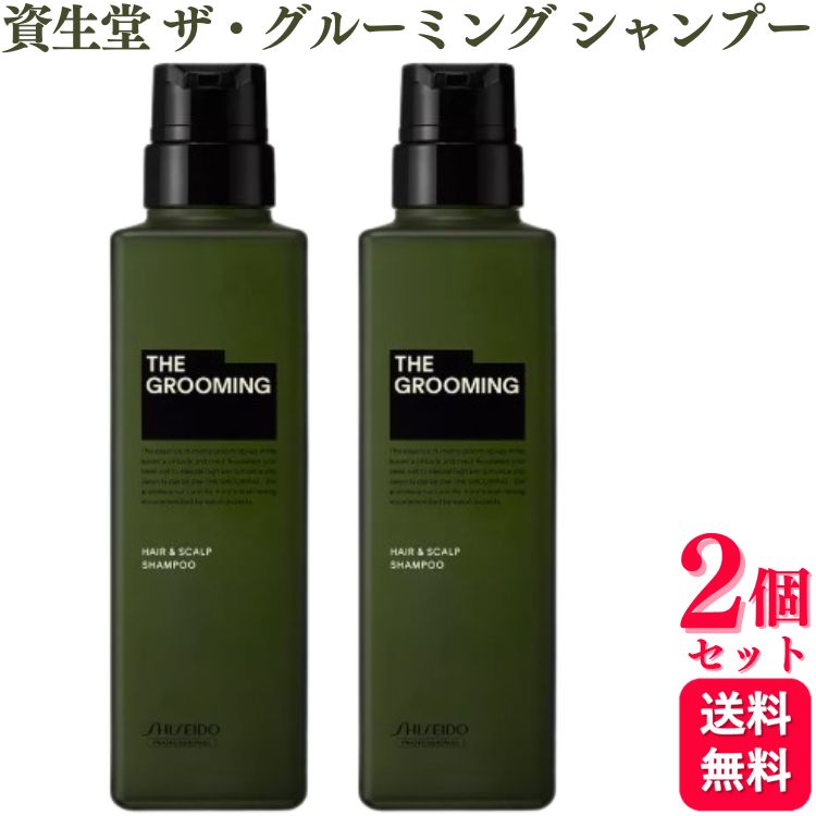 【2個セット】 資生堂 ザ・グルーミング シャンプー 500ml ザ グルーミングシャンプー