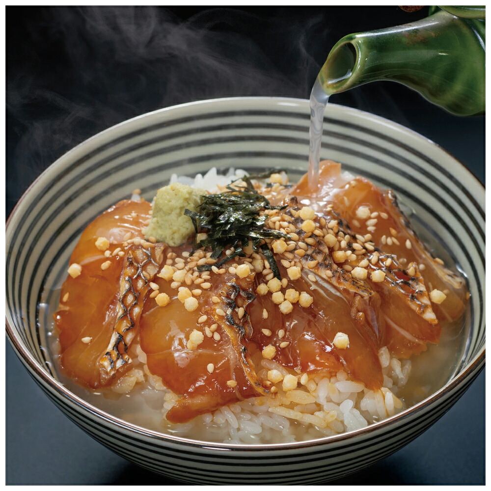 ＜冷凍便発送＞天然真鯛茶漬けセット(炙り真鯛・昆布締め真鯛・胡麻だれ真鯛・漬け真鯛) 海鮮茶屋せんざん本店 - 真鯛 お茶漬け 出汁茶漬け ご飯 食品 調理 料理 ギフト プレゼント
