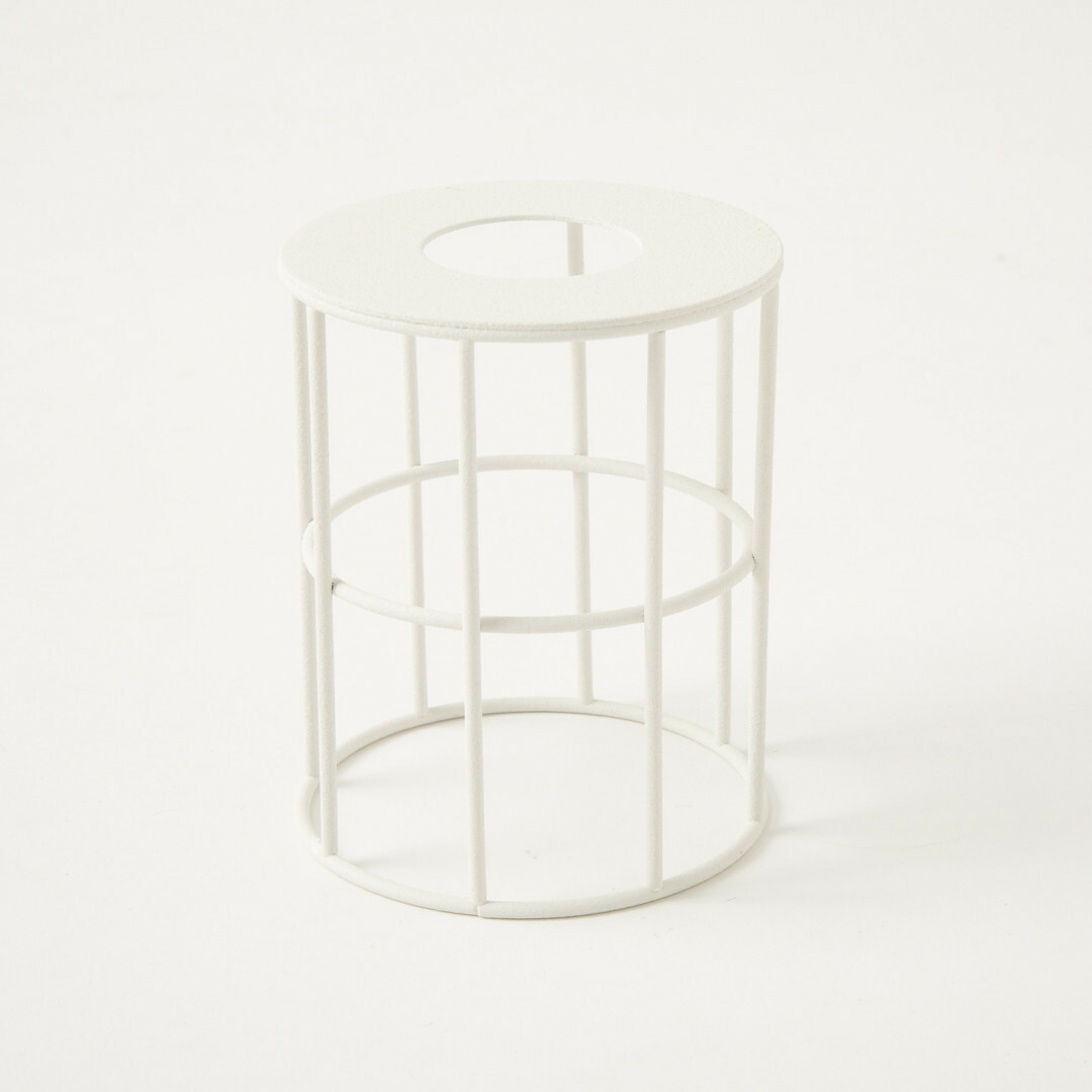【ポイント2倍】【送料無料】 DRAW A LINE 204 Wire Shade ホワイト 平安伸銅工業 D-BWS-WH おしゃれ ランプ パーツ ワイヤー シェード 突っ張り棒 つっぱり棒 テレワーク 在宅 新生活