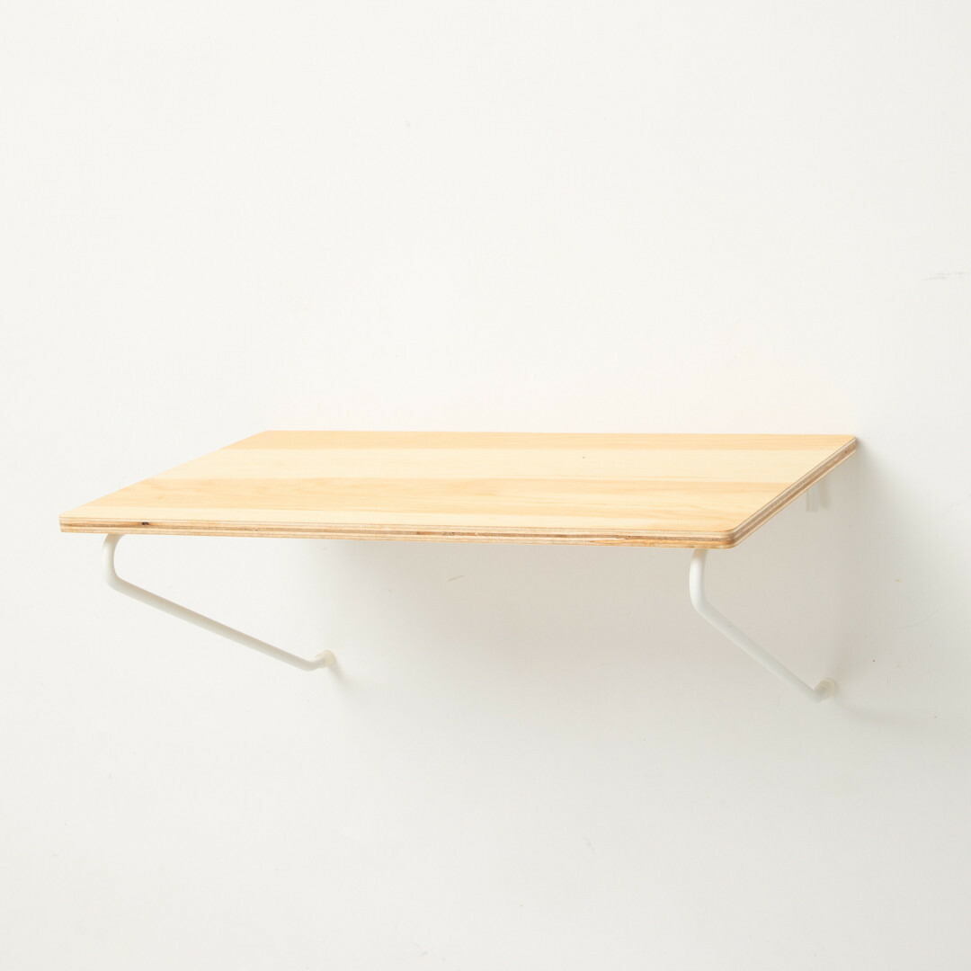 【ポイント2倍】【送料無料】 DRAW A LINE 004 Shelf A ホワイト 平安伸銅工業 D-SA-WH 横専用 おしゃれ シェルフ 棚 突っ張り棒 つっぱり棒 パーツ 新生活