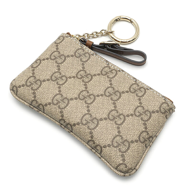 【中古】グッチ GUCCI GG象徴 足懸かり入れもの 車寄せ GGスプリームキャンバス 箱・保護すること袋付【一六銀行価値付ける品】