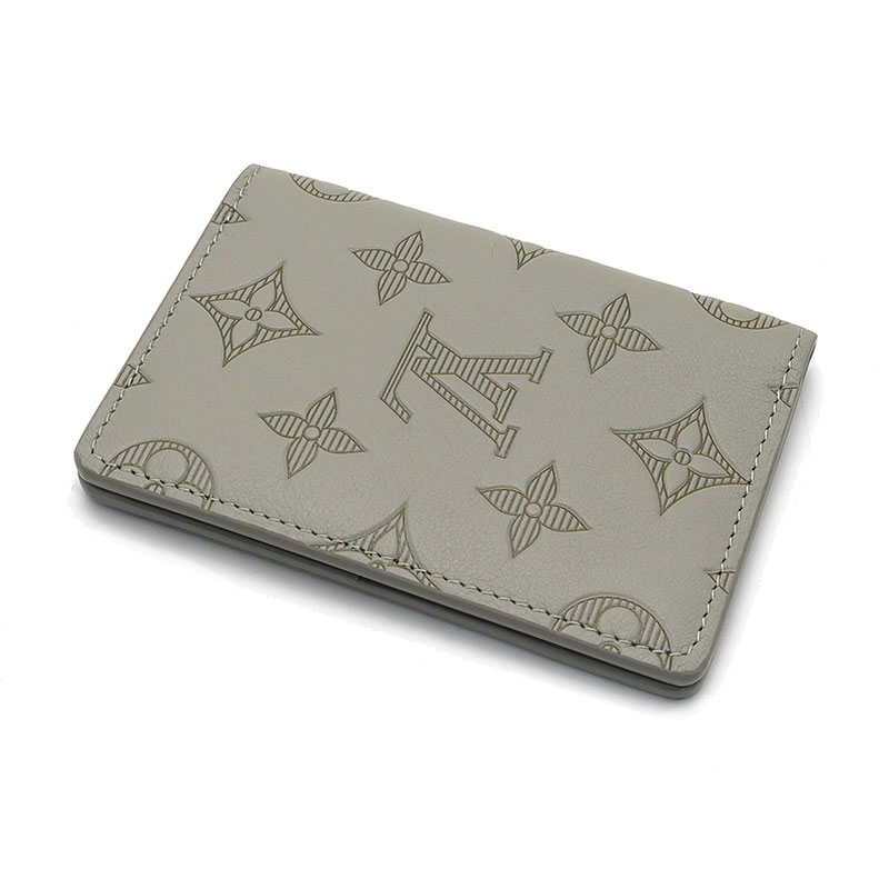 【中古】ルイヴィトン LOUIS VUITTON LV 歌留多入れもの オーガナイザー・ドゥ ポッシュ モノグラムシャドウ M81382【一六銀行価値付ける品】