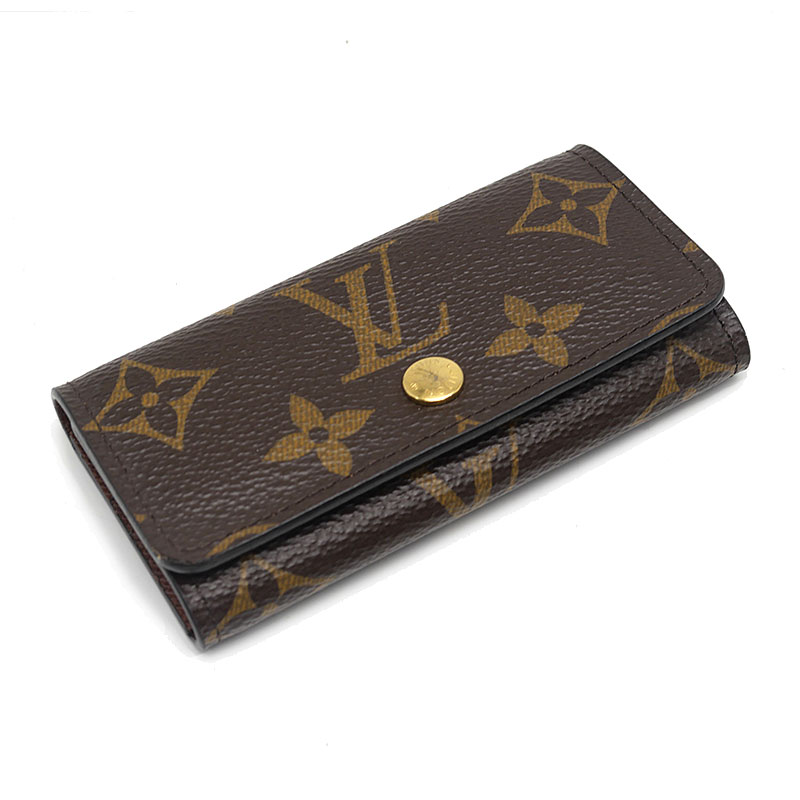 【中古】ルイヴィトン LOUIS VUITTON LV M69517 ミュルティクレ4 キーケース モノグラム【質屋鑑定品】｜質屋クラタセブン