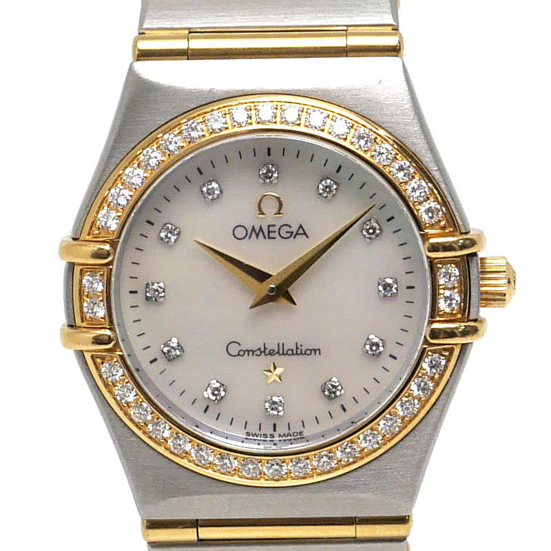 楽天市場】オメガ 腕時計 12Pダイヤ コンステレーションミニ