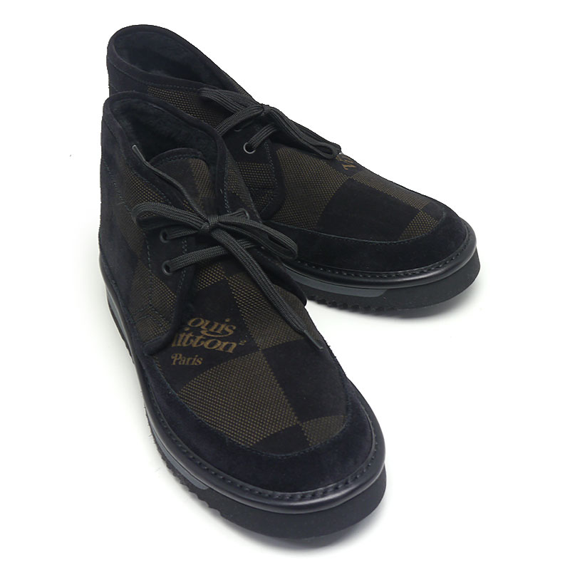 未使用｜【中古】ルイヴィトン LOUIS VUITTON  LV コージー・ライン 1A84HP チャッカブーツ サイズ8【質屋鑑定品】