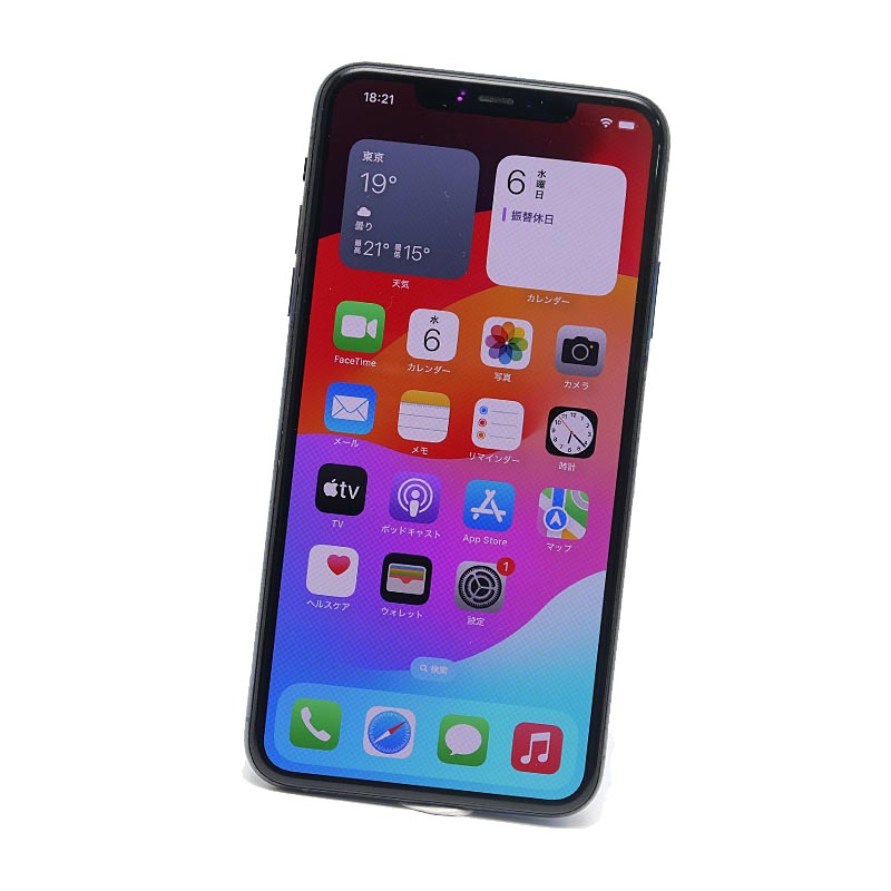 【中古】アップル Apple iPhone 11 ProMax MWHH2J/A 夜夜中緑であること 64GB【一六銀行位置づける品】