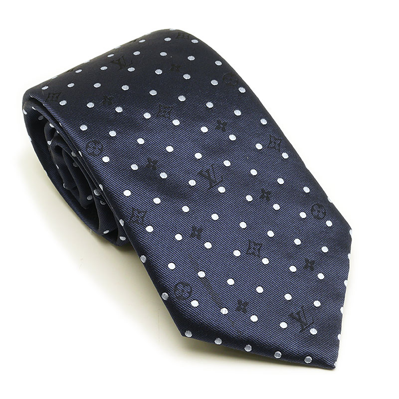 新品未使用品　LOUIS VUITTON ネクタイ ネイビー モノグラム 楽天市場】国内完売商品【新品】ルイヴィトン LOUIS VUITTON