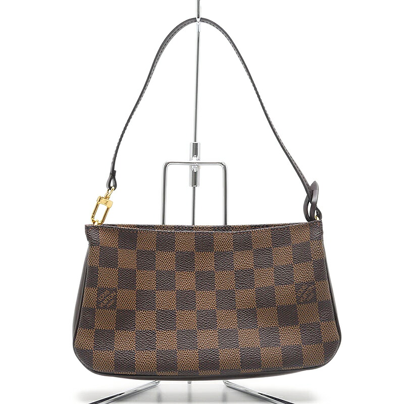 【中古】ルイヴィトン Louis Vuitton LV ナヴォナ 付属物合切袋 N51983 ダミエ ハンドバック【一六銀行位置づける品】