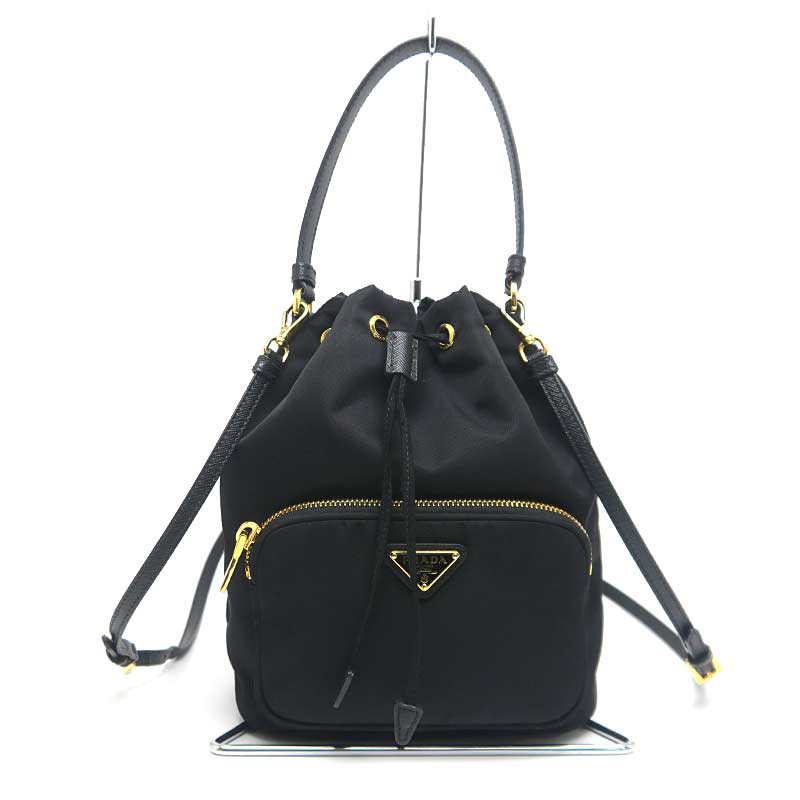 楽天市場】【未使用品】【バッグ】PRADA プラダ マルチポーチ 巾着