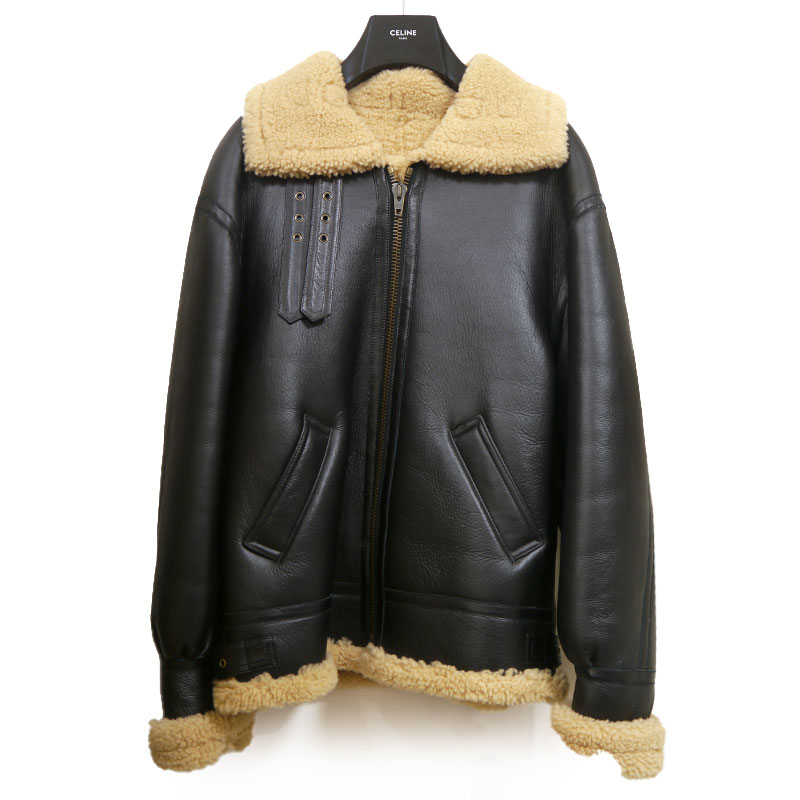 楽天市場】20AW【未使用】セリーヌ CELINE ムートン ボンバー