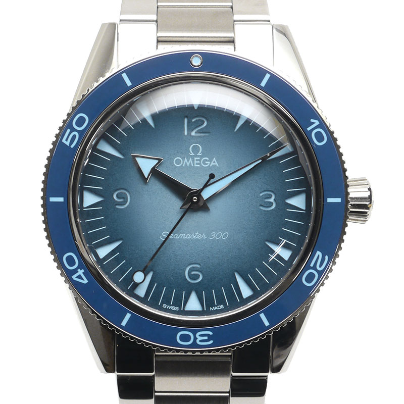 【中古】オメガ OMEGA シーマスター300 コーアクシャル クロノメーター 234.30.41.21.03.002 メンズ【質屋鑑定品】|質屋クラタセブン