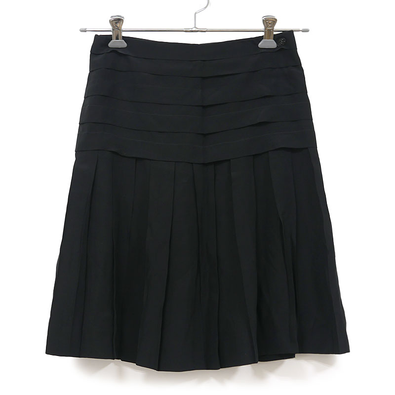 美品❢CHANEL　プリーツスカート　シャネル 楽天市場】【中古】シャネル CHANEL プリーツスカート 34 P28626