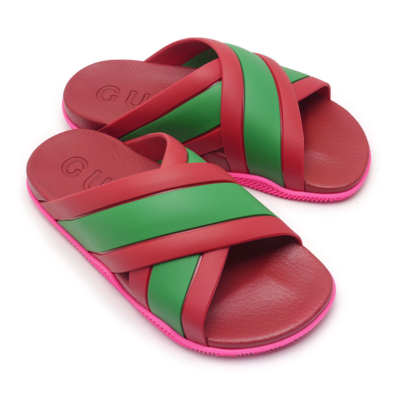 未当てはめる｜【中古】グッチ GUCCI シェリー酒伝達ルート サンダル 627820 大いさ37 赤いこと【一六銀行価値づける品】
