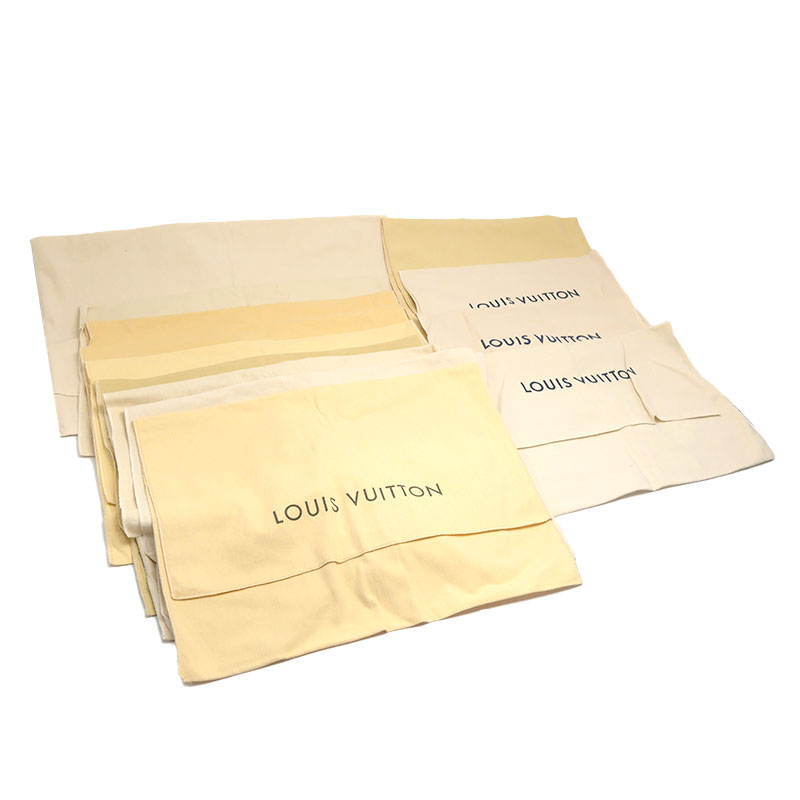 【中古】ルイヴィトン Louis Vuitton LV 保存袋13枚セット バッグ・衣類等【質屋鑑定品】｜質屋クラタセブン