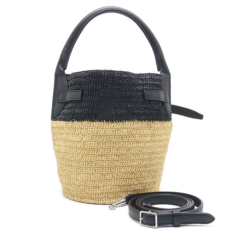 【VIP&関税込】CELINE バケットバッグ ショルダー ラフィア 2WAY VIP&関税込】CELINE バケットバッグ ショルダー ラフィア 2WAY