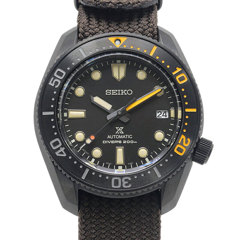 未当て嵌める｜【中古】セイコー SEIKO プロスペックス ダイバースキューバ 黒いこと SPB255J1 分野押さえる5500本 ナイト爵飛び込み競技 内箱付【一六銀行位置づける品】