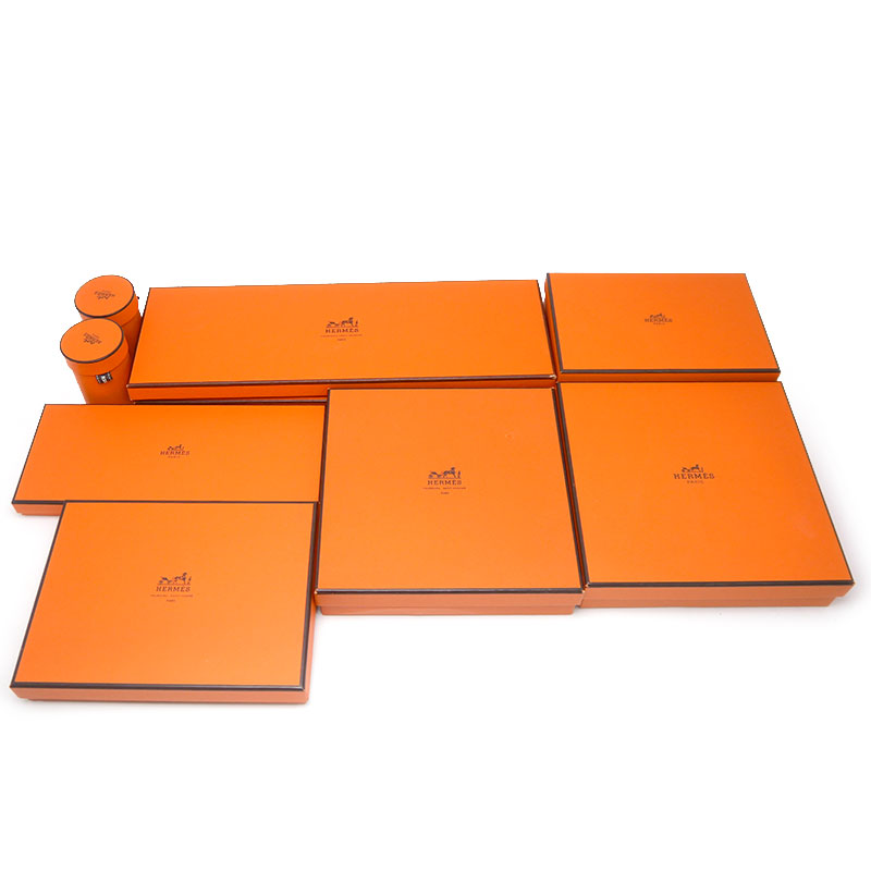 楽天市場】エルメス 空箱 ボックス 3箱セット オレンジ 中古 ABランク