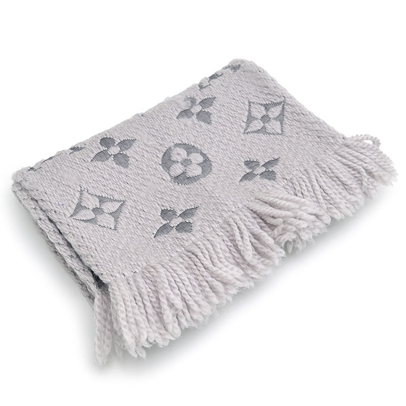 楽天市場】ルイ・ヴィトン LOUISVUITTON マフラー エシャルプ・ロゴ