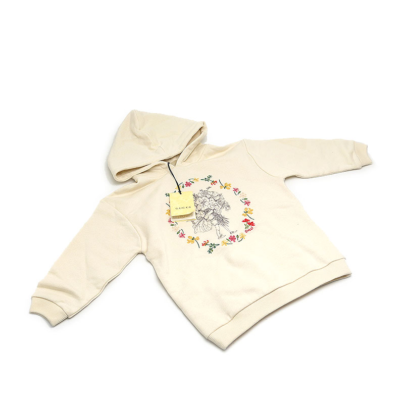 【中古】グッチ GUCCI もの言う花 綿織物パーカー 703617 24 皮膚軟化剤系 御花仙女【一六銀行価値付ける品】