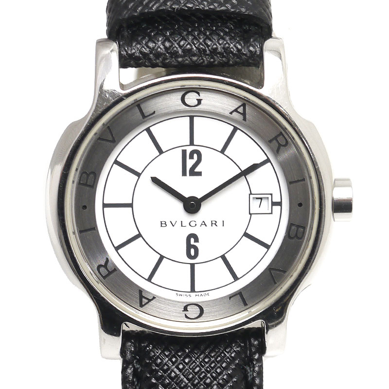 【中古】ブルガリ BVLGARI ソロテンポ ST29S 白文字盤 レディース【質屋鑑定品】|質屋クラタセブン