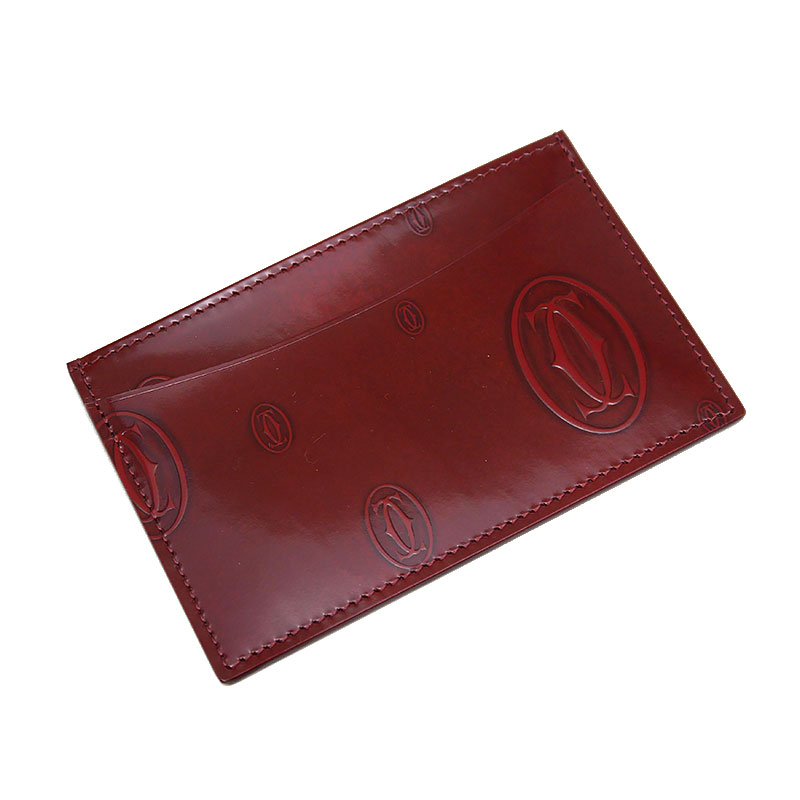 Cartier♡カルティエ♡ハッピーバースデー　カードケース　美品　レア　赤 楽天市場】【未使用品】 カルティエ 名刺入れ ハッピー