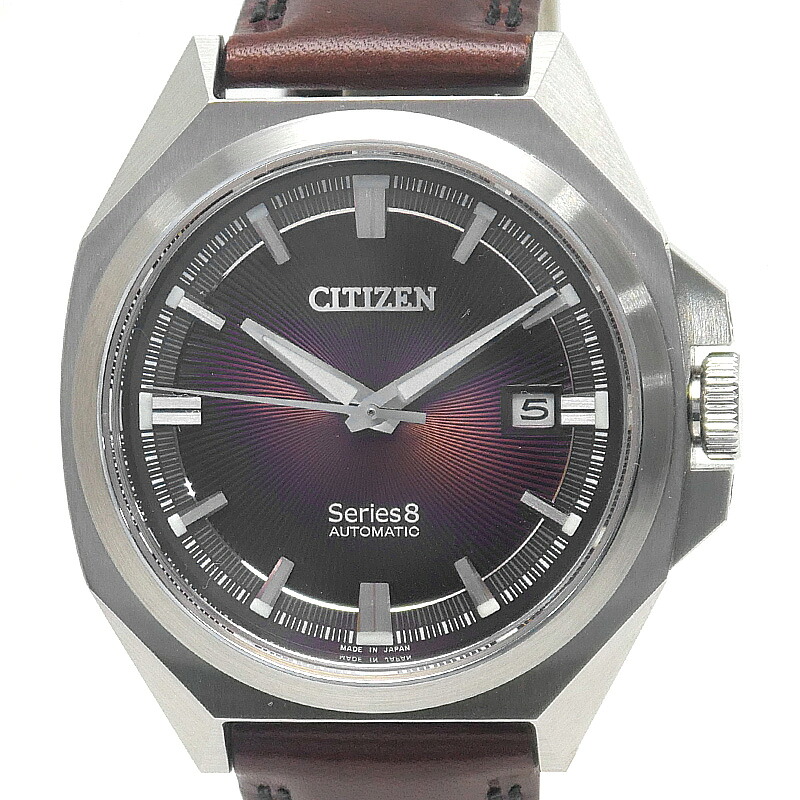 【中古】シチズン CITIZEN Series 8 シリーズエイト831 NB6011-11W 自動巻き ブラウン文字盤 限定888本 メンズ【質屋鑑定品】｜質屋クラタセブン