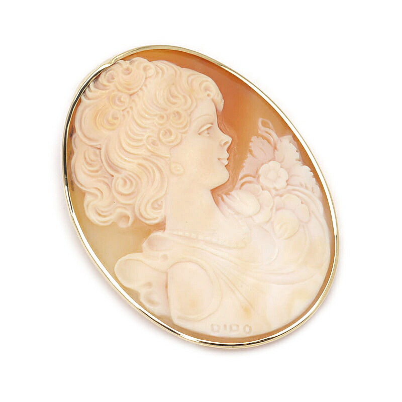 楽天市場】【本物保証】 鑑付 超美品 シェルカメオ ペンダント付