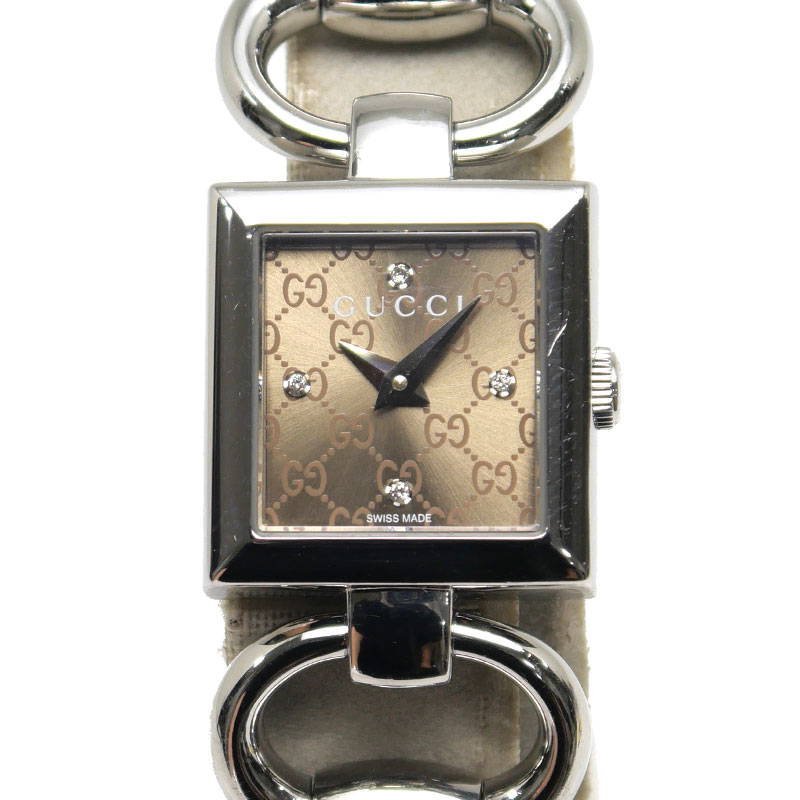 楽天市場】【ウォッチ】GUCCI グッチ トルナヴォーニ パープル文字盤