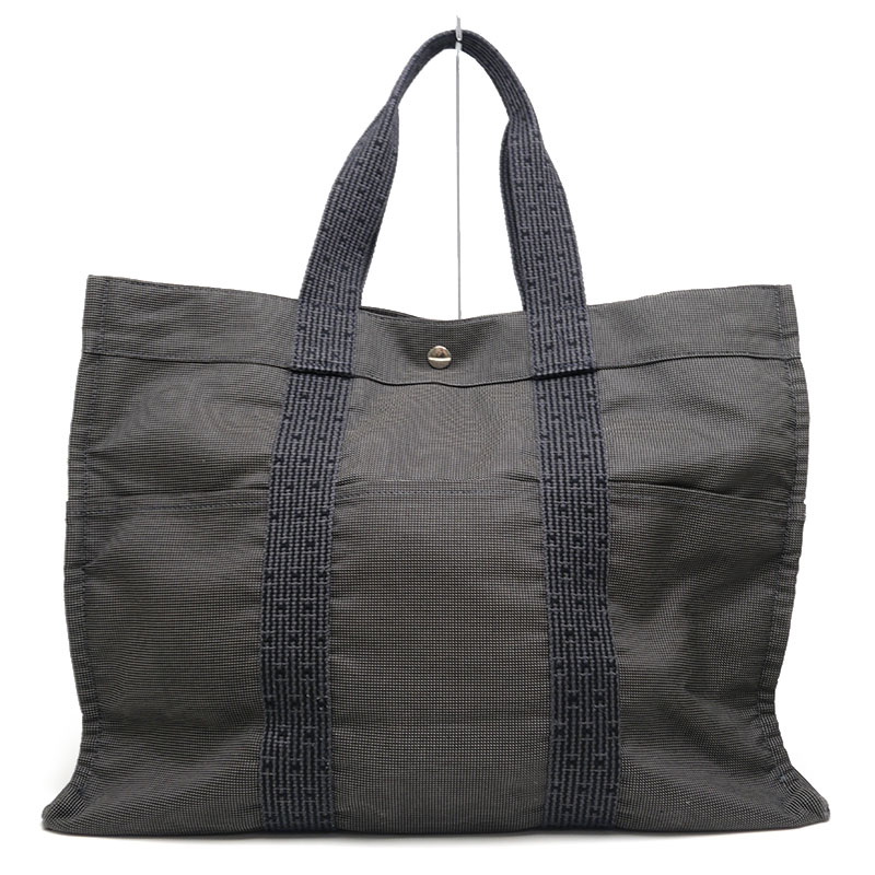 楽天市場】HERMES(エルメス) エールライン トートバッグGM グレー