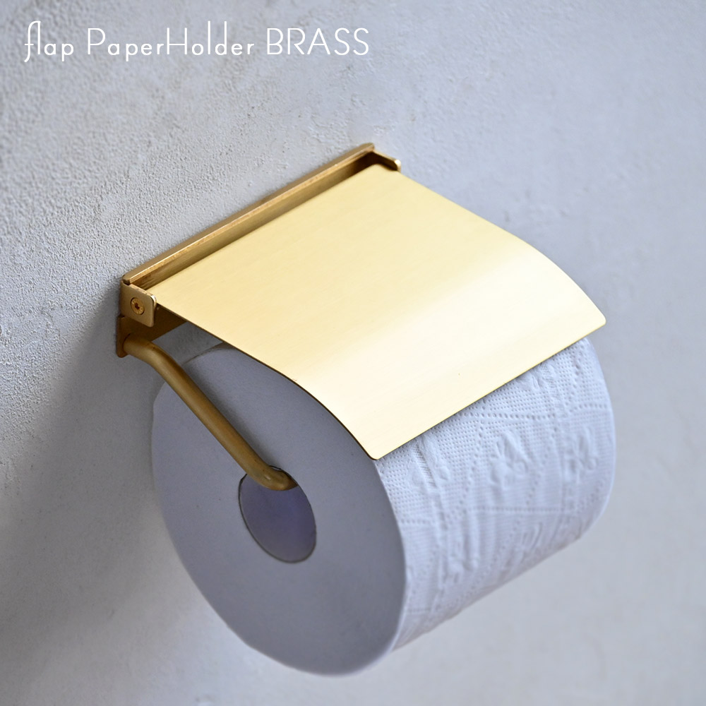 金管楽器製 金管楽器 ちり紙保持者 ゴールド （flap 調査報告保持者）/ペーパーホルダーカバー