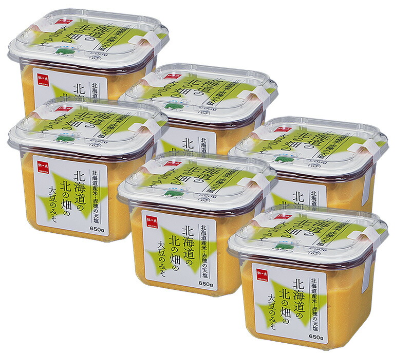 楽天市場】紅一点 北海道の北の畑の大豆のみそ650gx3入 : くらたろう