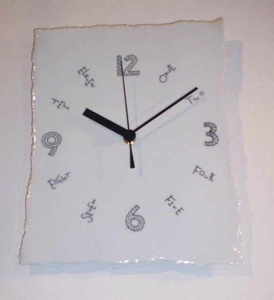 【楽天市場】【砥部焼】陶器 時計 掛け時計 置き時計 長方形【陶彩窯】：暮屋＊くらや
