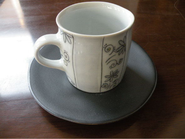 楽天市場 砥部焼 花切立コーヒーカップ ソーサー 陶彩窯 ティーカップ コーヒーカップ 花柄 陶器 焼物 食器 1 0papr12 暮屋 くらや