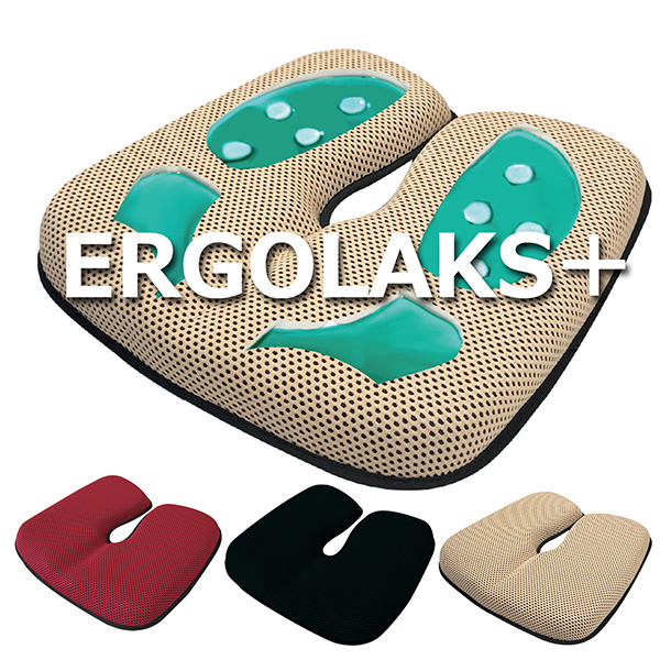 エルゴラクスプラス ERGOLAKS+ ‐ ER09300 クッション 座布団 腰痛対策 オフィス 在宅 在宅ワーク 在宅勤務 直送
