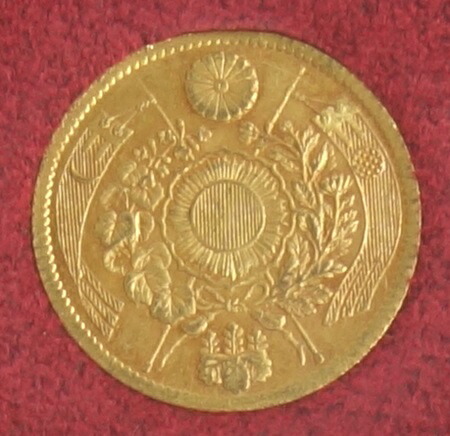 日本初の二十圓金貨 純銀プルーフ大型メダル 20円金貨（明治3年