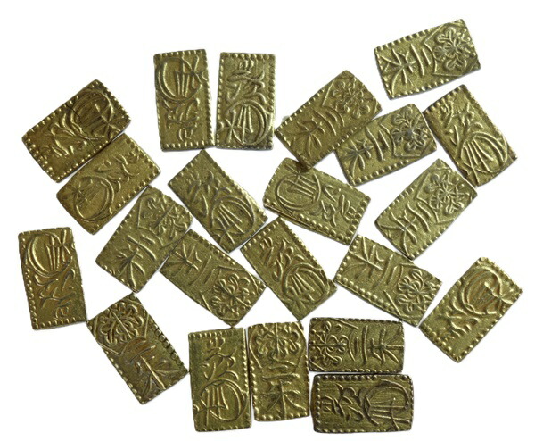 万延二朱判金<br>（新二朱）<br>美品　<br>1枚