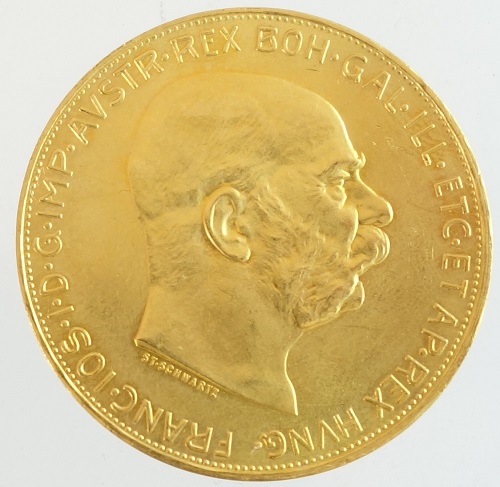 楽天市場】オーストリアフランツ・ヨーゼフ1世4ダカット金貨(再鋳貨 