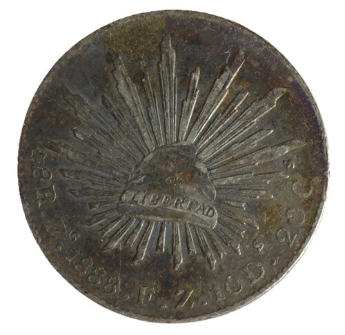 メキシコ 8レアル 1881年 銀貨 me14 メキシコ8レアル貿易銀』 - 国内外の優れた伝統工芸品・美術工芸