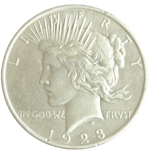 アメリカコイン リバティコイン ピースダラー 1ドルコイン 1922
